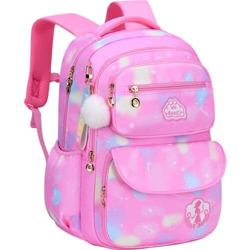 Cute Girls School Bags Children Primary School Backpack satchel kids book bag Princess Schoolbag Mochila Infantil 2 szies