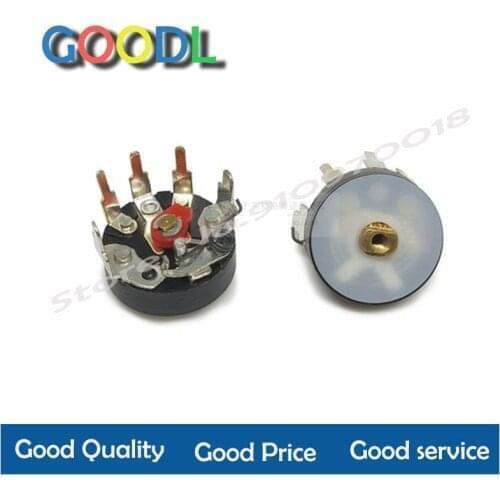 Potenciômetro de volume do amplificador de potência b50k b103 b50k b503 com interruptor 12mm 5 pces do potenciômetro de rádio do