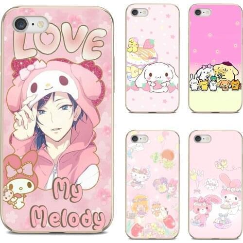 For Samsung Galaxy S7 S8 S9 S10E S20 FE Note 10 20 Edge Lite Plus Ultra Sanrio-Danshi-anime Soft Bag Case