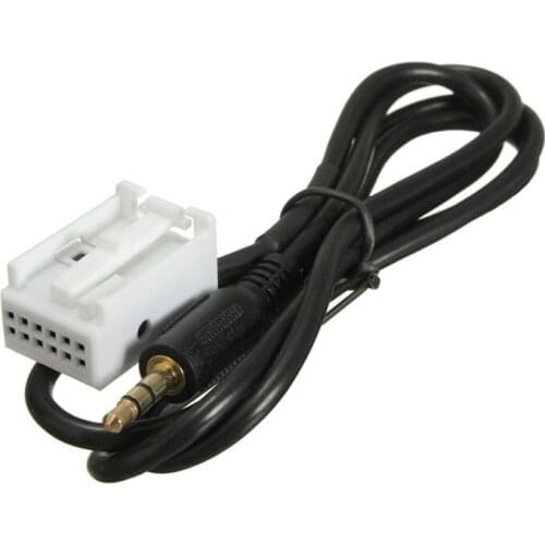 New AUX in Audio Input Cable Adapter For VW Touran Tiguan Golf RCD510 RCD310 RNS510