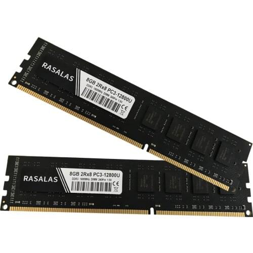 Rasalas DDR3 RAM 4GB 8GB 1066MHz 1333MHz 1600MHz Desktop Memory 240-Pin Non-ECC DIMM Memoria RAM