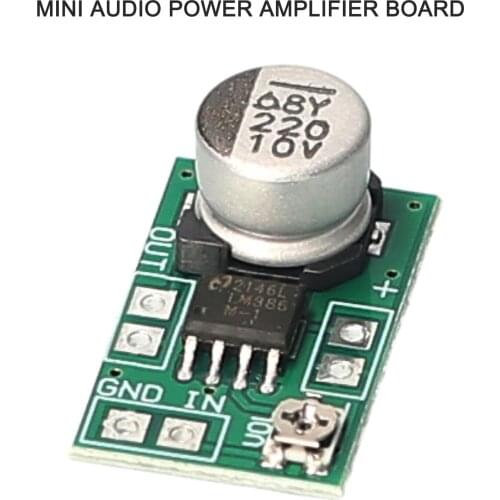 Mini Audio Power Amplifier Board, Micro AMP Module, Mini Micro Amp Audio Power Module