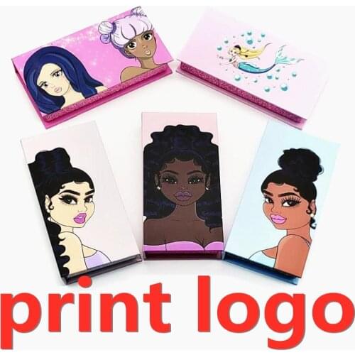 Wholesale Empty Lash Box Mink Eyelash Case without Eyelashes custom lash boxes packaging bulk makeup vendors