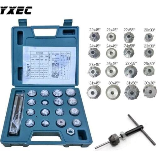 Super strong Material Valve Seat Reamer Motorcycle Repair Cutter Valve Tool Set Valve reamer Fit For Honda Suzuki