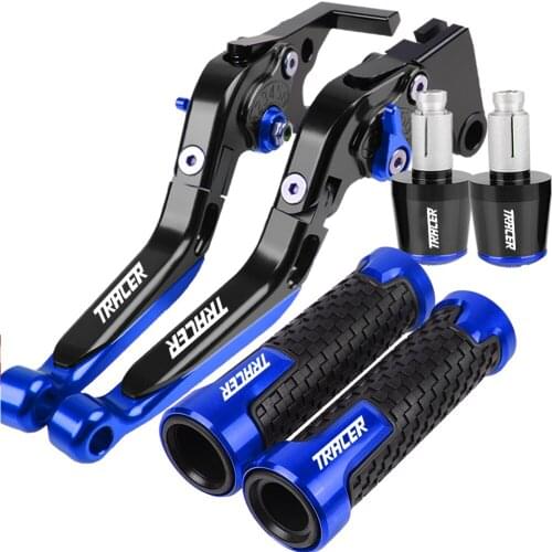 For YAMAHA TRACER700 TRACER 700 TRACER-700 TRACER 2018 2019 2020 Motorcycle CNC Brake Clutch Lever Handlebar Handle Grips Ends