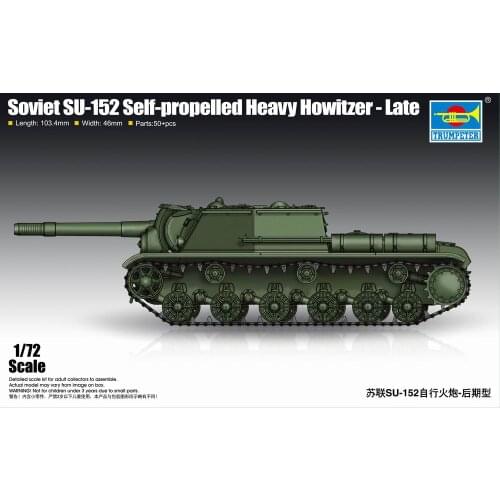 Trumpeter 1/72 07130 Soviet SU-152 Self-Propelled Heavy Ho witzer