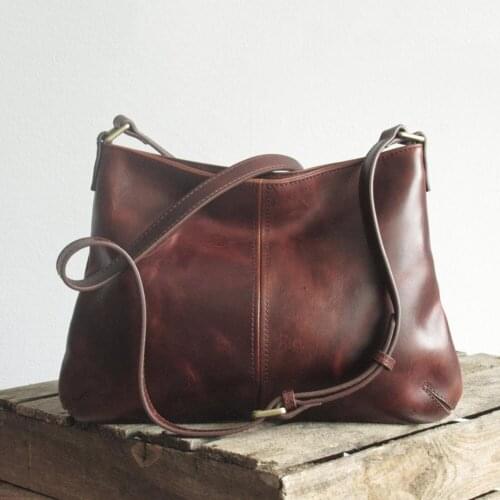 Women Fashion Soft PU Leather Handbags Casual All-match Solid Color Shoulder Crossbody Bag Portable Large Capacity Travel Purse