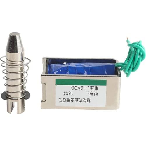 1pc solenoid 1564 traction solenoid suction stroke 20mm DC 12V 24V solenoid