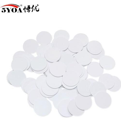1000pcs NFC Coin Money Card 215 Chip For TagMo Forum Type2 NFC215 13.56mHz for huawei share ios13 personal automation shortcuts
