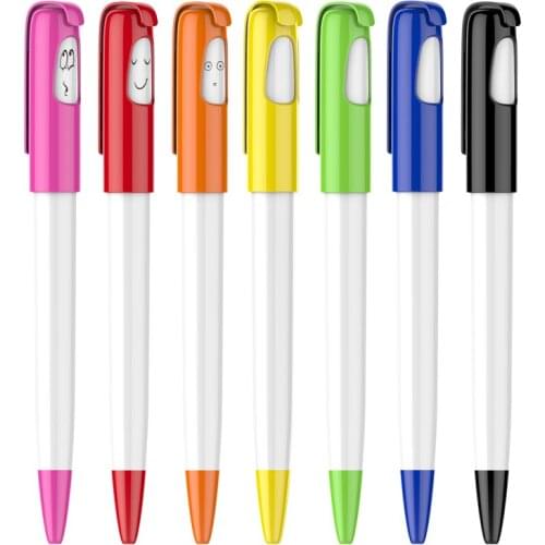 200 pcs/lot Novelty promotional plastic ball pen Cartoon ballpoint pen personalized ball pen