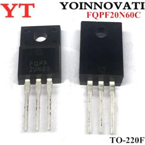 50pcs/lot FQPF20N60C FQPF20N60 20N60 600V 20A TO-220F IC Best quality
