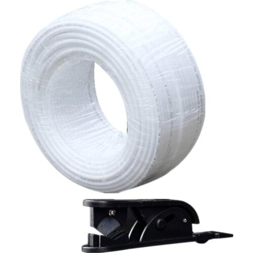 100m ckk 1/4 water pipe RO Reverse Osmosis PE1/4 quick connect kitchen water purifier parts
