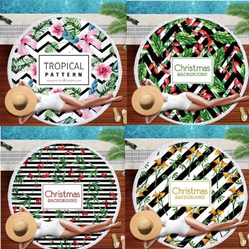 Tropical plant banana leaf bath towel beach towel towel towel wrap dress Large beach towel Microfiber towel Sea beach towel spa