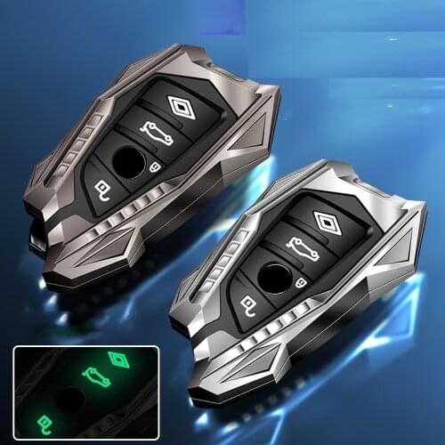 Zinc alloy+silicone Car Key Case Cover For BMW 520 525 f11 f30 f31 f10 F18 f48 118i 320i 1 2 3 4 5 7 Series X3 X4 X5 X6 M3 M4 M5