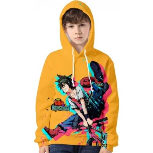 Childrens Hoodies New 3D The God Of High School Hoodies Kids Hoodie Sweatshirts 3D Casual Children Red And White P Kids Clothes