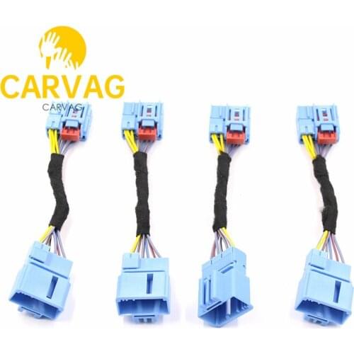 For VW Passat B8 install facelift Flowing water LED Dynamic Sequential taillight cable wire Harness adapter