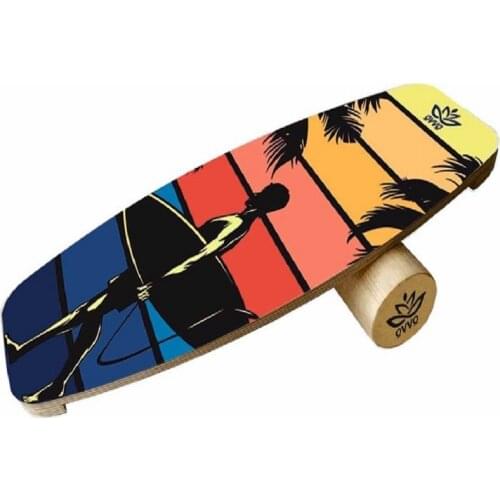 Surf Balance Board Surfing, Skating, Fitness, Yoga, Skateboard Snowboard Training and Coordination Exercise, balance Trainer