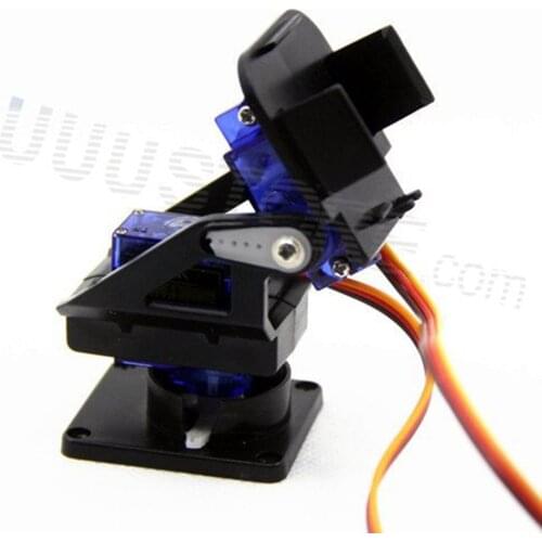 Fpv Nylon PT pan/tilt Camera Mount Platform with 2PCS 9g servos for FPV camera