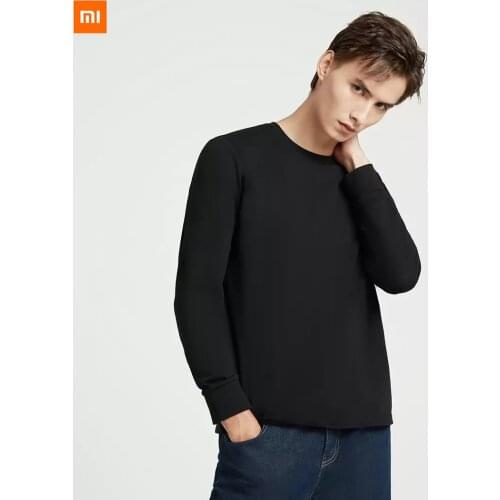 Xiaomi Youpin Graphene far-infrared heating long-sleeved bottoming T-shirt Cotton Smith soft to the skin