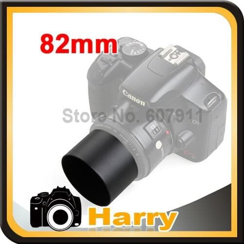 Camera 82mm Tele Metal Lens Hood For Canon For 82m lens filter Universal DSLR Camera