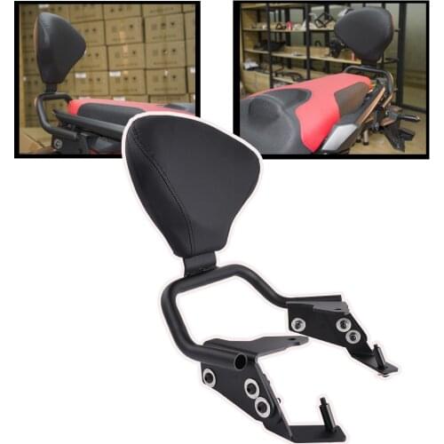 Motorcycle Detachable Rider Backrest Kits Rear Passenger Cushion Pad Seat Sissy Bar For Honda X-ADV 750 XADV750 2017 2018 2019