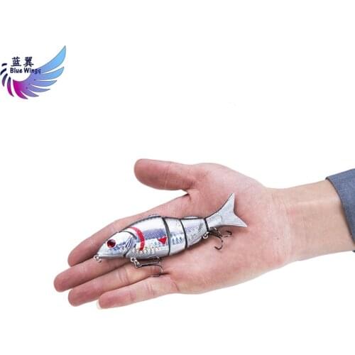 Fast Shipping ILURE Fishing Lure Topwater Artificial Bait Multisection Minnow 5 sections 20g 125mm Floating Crankbait Pesca T30