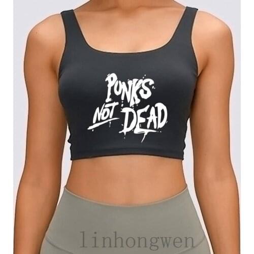 Print Cool Punk Is Not Dead Tank Top Bodybuilding Latest Vests For Sleeveless Branded Muscle Big Sizes Cheap