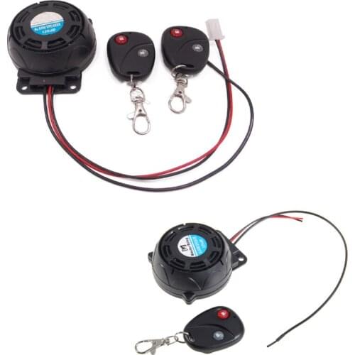 Motorcycle Remote Control Alarm Motorbike Security System Motor Theft Protection Bike Moto Scooter Alarms Systems Free Shipping