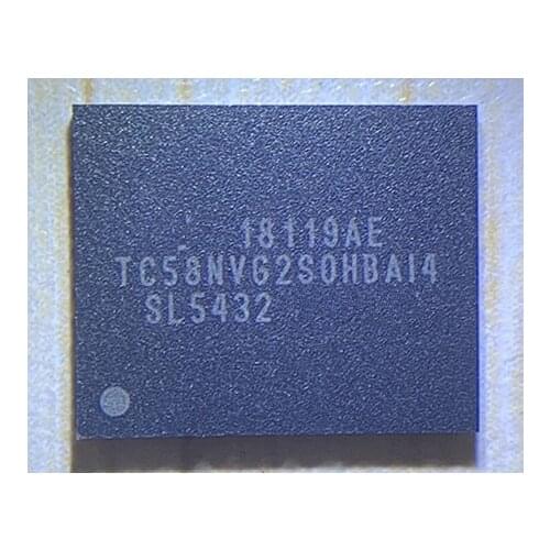 TC58NVG2S0HBAI4 fbga63 512mb 2pcs