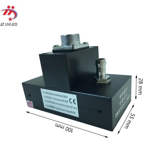 RW10155A UV gel curing lamp for Maxcan uv flatbed printer Ricoh GH2220 EPSON DX5 head ink the cure Ultraviolet LED light 395nm
