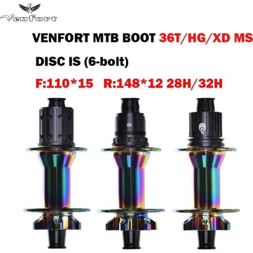 VENFORT M350 DT swiss estrella trinquete buje60T MTB BOOST 148mm/28/32H 6-perno para HG SRAM XD Micro Spline 12 Velocidad centro
