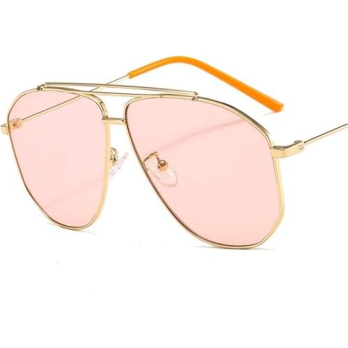 Veshion Pilot Metal Frame Sunglasses Men Women Fashion UV400 Glasses