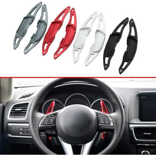 Steering Wheel Paddle For Mazda 3 6 MX-5 BM BN GJ GL ND Mazda3 Mazda6 Gear Shift Lever Extension Interior Accessories Trim