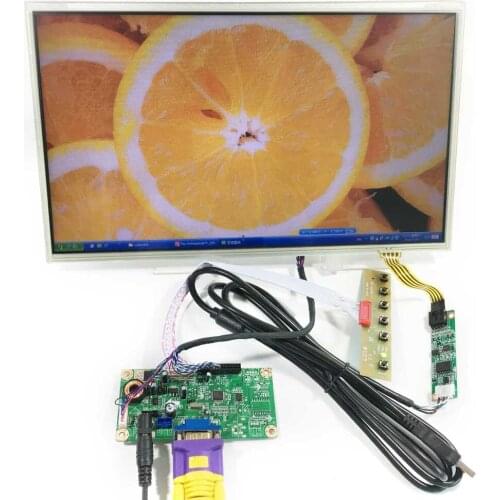 VGA input singal LCD controller board RT2270C-A 14inch 1366x768 LTN140AT07 LP140WH1 LCD With Touch Panel
