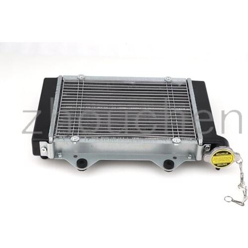 High-performance water tank fan water-cooled radiator is suitable for tricycles, motorcycles, automobiles, and mini-cars