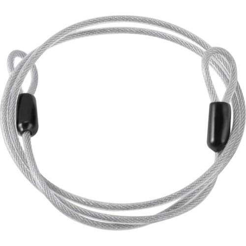 2.5mm 1m Bicycle Lock Wire Cycling Strong Steel Cable Lock MTB Road Bike Lock Rope Anti-theft Security Safety Bicycle Accessory