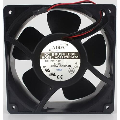 Brand new original AD1212UB-F51 12038 DC12V 0.70A axial pressure wind fan