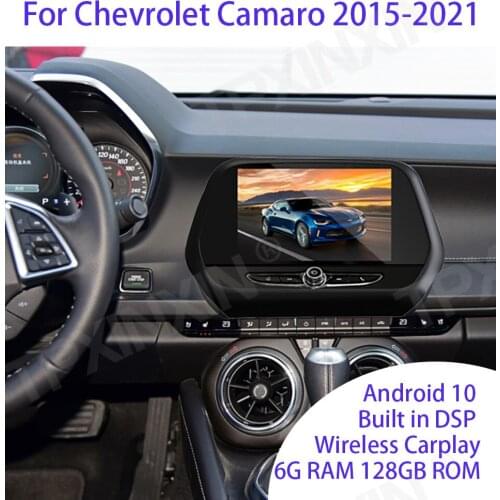For Chevrolet Camaro 2010-2015 Car Radio 4+64G Android Car GPS Navigation Stereo Head Unit Multimedia Player Auto Radio TPXINXIN
