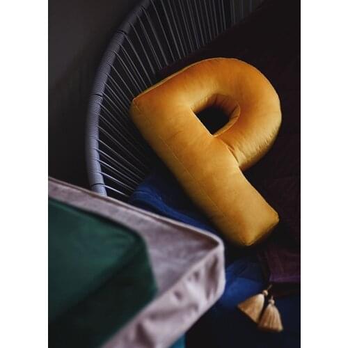 26 Letters Children Toy Throw Pillow Baby Sleep Comfortable Nursing Pillows Photography Background Decorations Infant Room