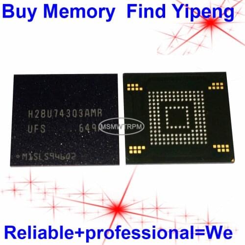 H28U74303AMR BGA153Ball UFS2.1 2.1 64GB Mobilephone Memory New original and Second-hand Soldered Balls Tested OK