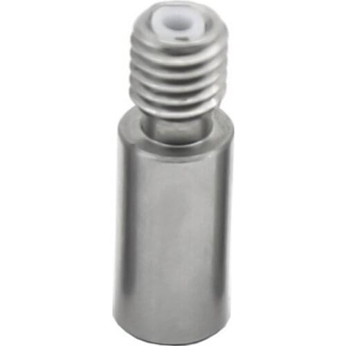 J60A 2Pcs Super Smooth V6 Kraken Titanium Alloy Heat Break Throat Chimera TC4 Thermal Barrel 1.75mm for 3D Printer