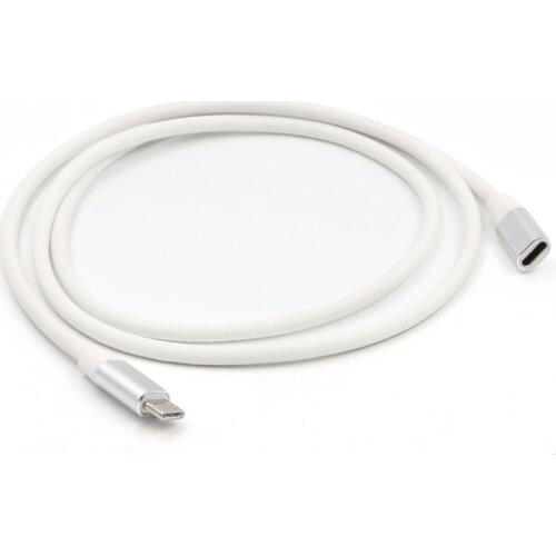 1 Meter USB Type C Extension Cable USB 3.1 USB-C Male to Female Extending Wire Extender Cord Connector Dock