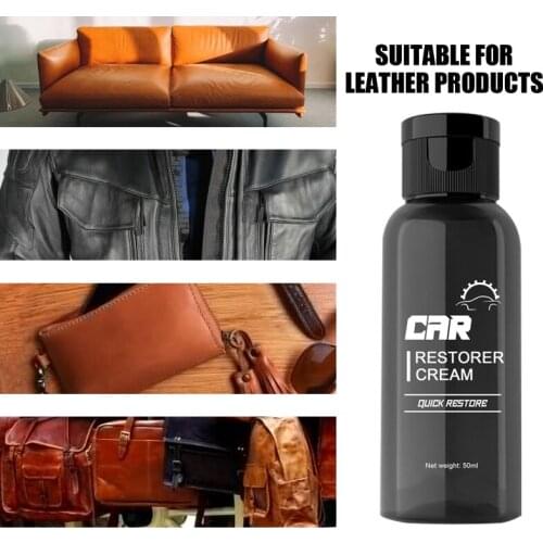 30/50/80ml Leather Metal Polish Plastic Refurbishment agent car parts maintenance care wax agent quick refurbishment paint paste