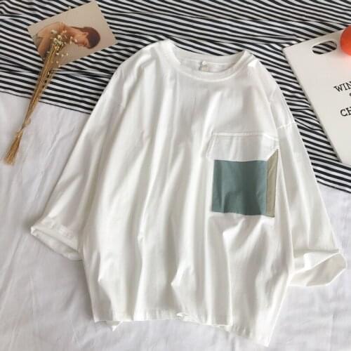 Short sleeved summer T-shirt for men Loose and large size new mens T-shirt Couple t-shirts