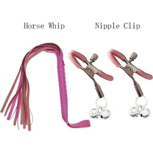 Nipple Clamps Breast Bell for Women Adult Clamps Metal Chain BDSM With Sex Toys
