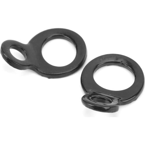 Oto aksesuar araba aksesuar Pair Trailer Tie Down Rings Shaped Stainless Steel for Motorcycle Bicycle Kayak ATV auto