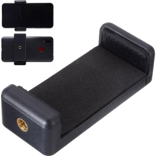 Portable Cell Phone Tripod Mount Adapter Universal Mobile Phone Clip Bracket Holder Fit For Samsung HTC Cell Phone