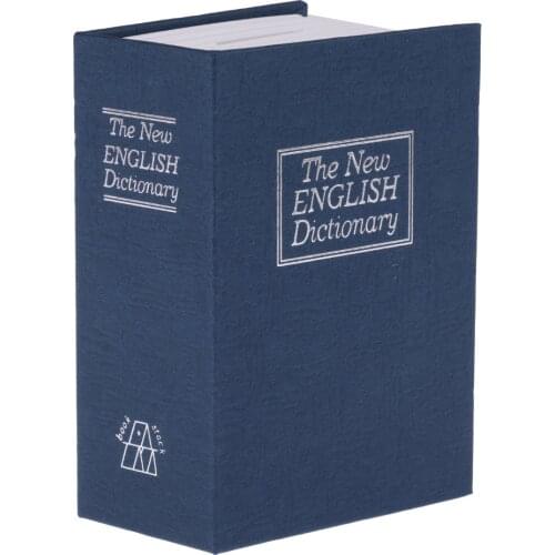 DicBook Safe with Key Lock-Dictionary Diversion Secret Safes Dictionary Hidden Book Safe Lock Security Money Hollow Book w/ Key