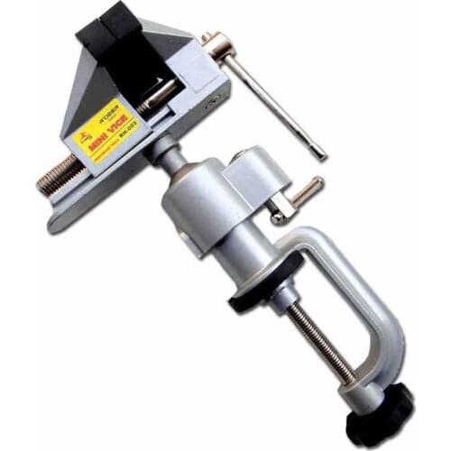 Universal Aluminum Alloy Table Vice Bench 360 Degree Screw Fixed Repair Tool Good Quality