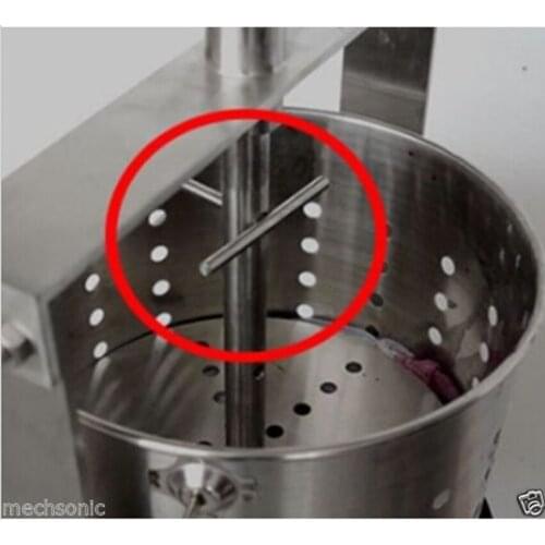 304 stainless steel wine squeezer, fruit skin residue separation lees manual juicer